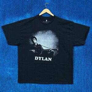 Bob Dylan Complete Unknown Oversized Folk Rock Legend Tee XL
